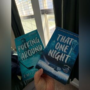 Pucking Around and That One Night Set by Emily Rath